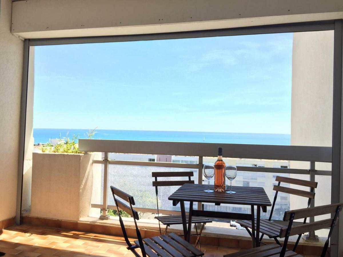 Exceptionnel ! Appartement Vue Imprenable Sur Mer. Carnon-Plage Buitenkant foto